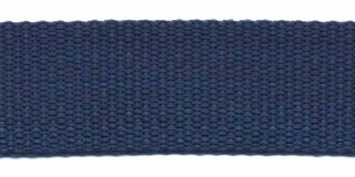 Tassenband 3 cm donker blauw