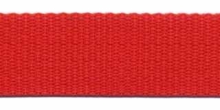 Tassenband rood 2,5 cm voor o.a. tashengsels