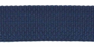 Tassenband 3 cm donker blauw