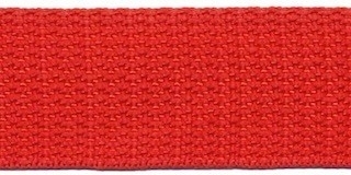 Tassenband rood 3 cm
