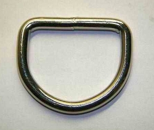 D ring 60 mm doorgang 48 mm gelast