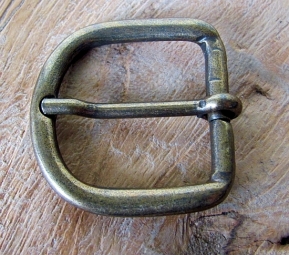 Gesp brons doorvoer 4 cm
