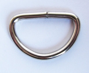 D ring 32 mm doorgang 25 mm fijn