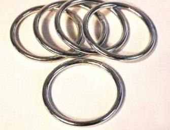 Ronde ring 60 mm.