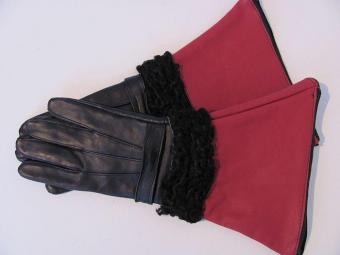 Handschoenen met brede kap