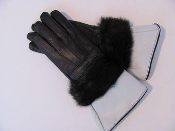 Handschoenen met kleine kap