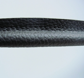 Tashengsels zwart leer in 5 lengtes.