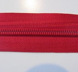 Rits van de rol 6 mm Rood