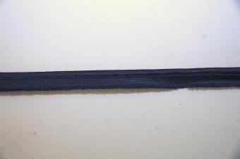 Paspelband of piping donkerblauw satijn.