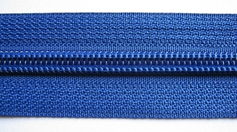 Blauwe rits op rol 6 mm
