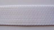 Tassenband wit 2,5 cm geschikt voor o.a. tashengsels