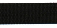 Tassenband zwart 3 cm zware kwaliteit