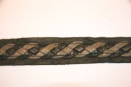 Leder sierband 2,5 cm breed