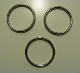 Ronde ring  50 mm doorgang 40 mm
