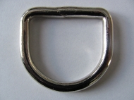 D ring nikkel 53 mm binnenmaat 40 mm