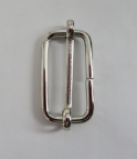 Schuifgesp nikkel binnenmaat 4 cm